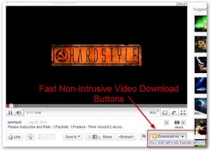 Video Download Buttons