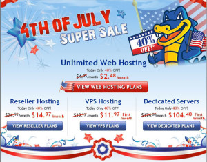 hostgator july 2011 discount coupon